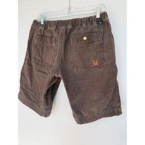 Without Walls Mens M Brown Corduroy Shorts Hiking Fishing Grunge Preppy Beach